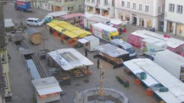 Obraz podglądu z kamery internetowej Biberach - Market Square